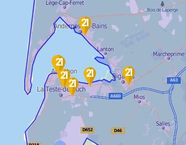 Agences immobilières Bassin d’Arcachon