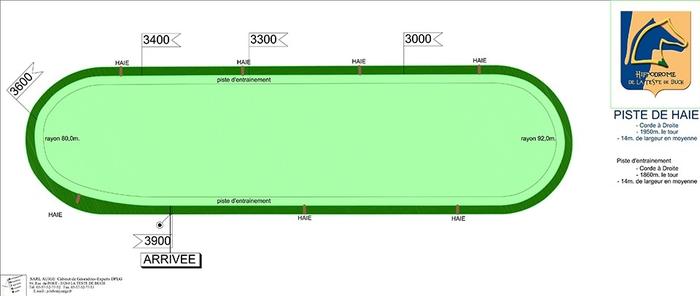 piste haie hippodrome la teste