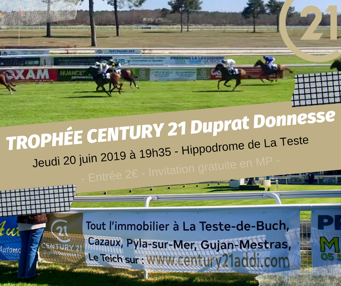 TROPHEE CENTURY 21 Duprat Donnesse _ hippodrome de la teste