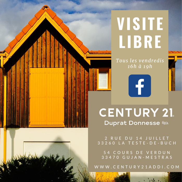 visite libre century 21 duprat donnesse