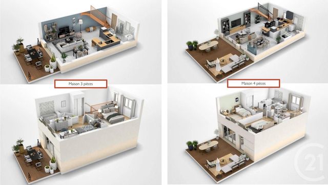 Maison à vendre - 3 pièces - 78 m2 - Audenge - 33 - AQUITAINE