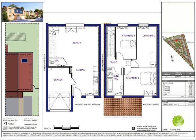 Maison à vendre - 4 pièces - 80,40 m2 - Biganos - 33 - AQUITAINE