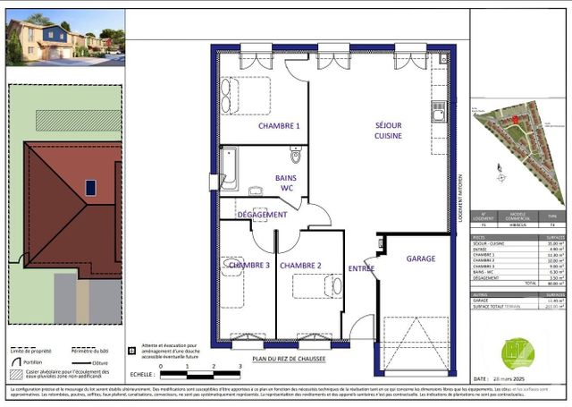 Maison &agrave; vendre - 4 pi&egrave;ces - 80 m2 - Biganos - 33 - AQUITAINE