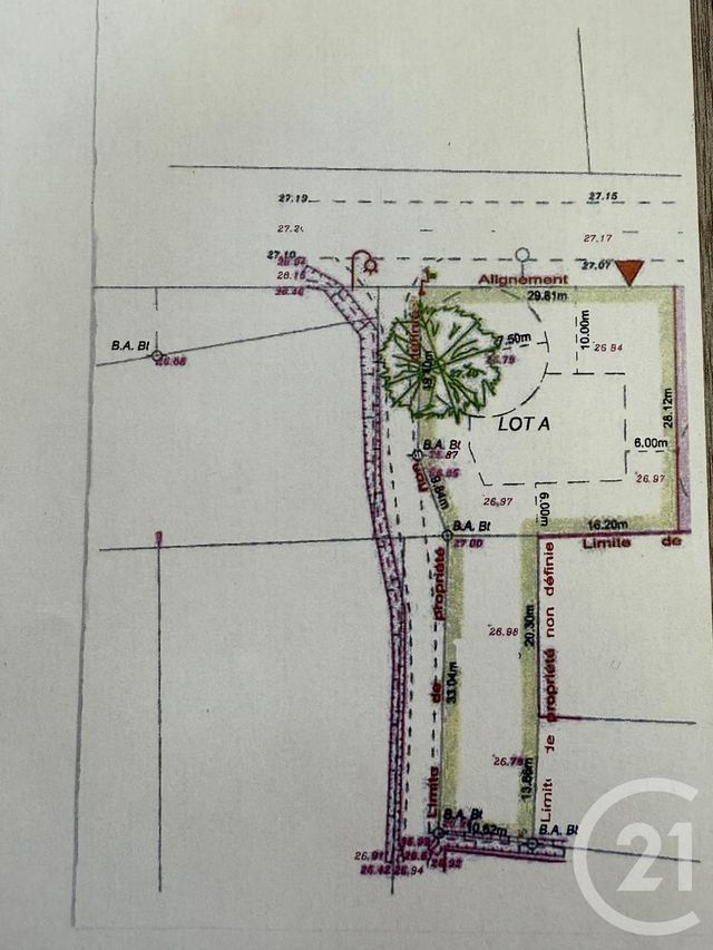 Terrain à vendre - 1199 m2 - Mios - 33 - AQUITAINE
