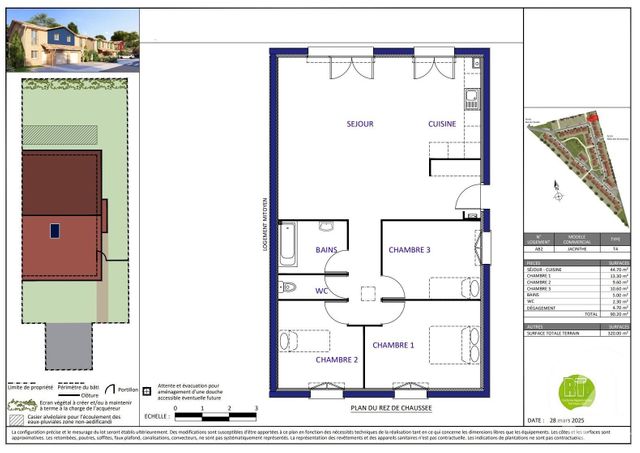 Maison &agrave; vendre - 4 pi&egrave;ces - 90,20 m2 - Biganos - 33 - AQUITAINE