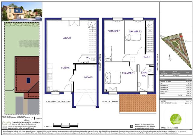 Maison à vendre - 5 pièces - 93,70 m2 - Biganos - 33 - AQUITAINE