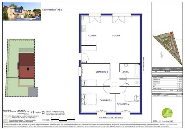Maison &agrave; vendre - 4 pi&egrave;ces - 90,20 m2 - Biganos - 33 - AQUITAINE