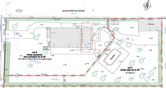 Terrain à vendre - 1059 m2 - LA TESTE DE BUCH - 33 - AQUITAINE Terrain à vendre - 1059 m2 - LA TESTE DE BUCH - 33 - AQUITAINE