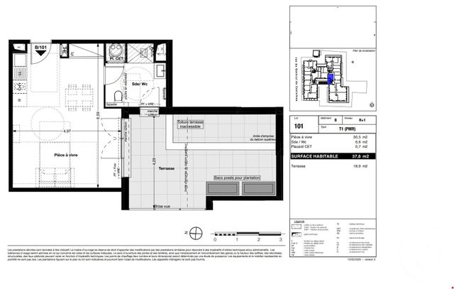 Appartement Studio à vendre - 1 pièce - 37,50 m2 - La Teste De Buch - 33 - AQUITAINE