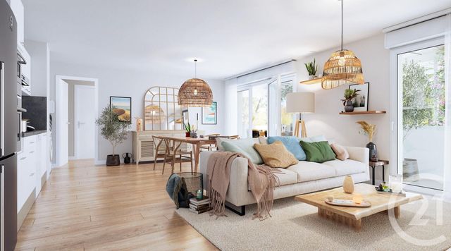 Appartement T3 &agrave; vendre - 3 pi&egrave;ces - 58,85 m2 - Gujan Mestras - 33 - AQUITAINE