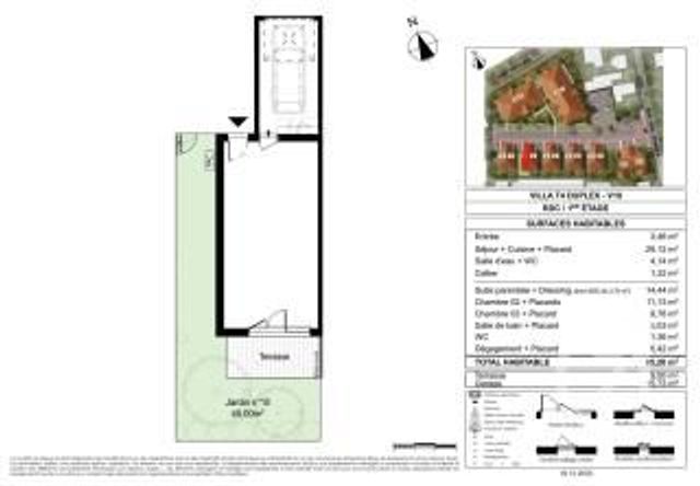 Maison &agrave; vendre - 4 pi&egrave;ces - 85,20 m2 - Le Teich - 33 - AQUITAINE