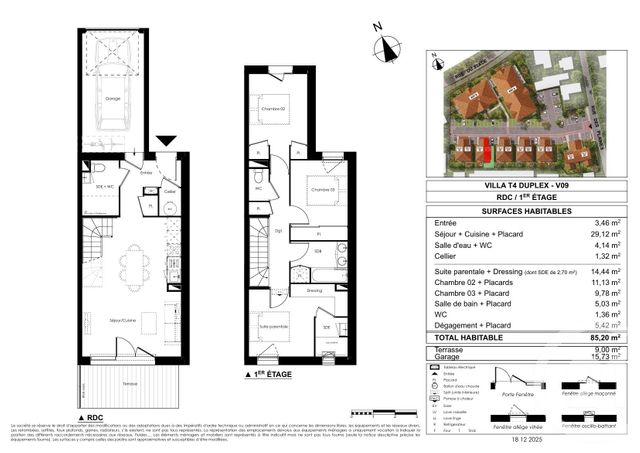 Maison &agrave; vendre - 4 pi&egrave;ces - 85,20 m2 - Le Teich - 33 - AQUITAINE